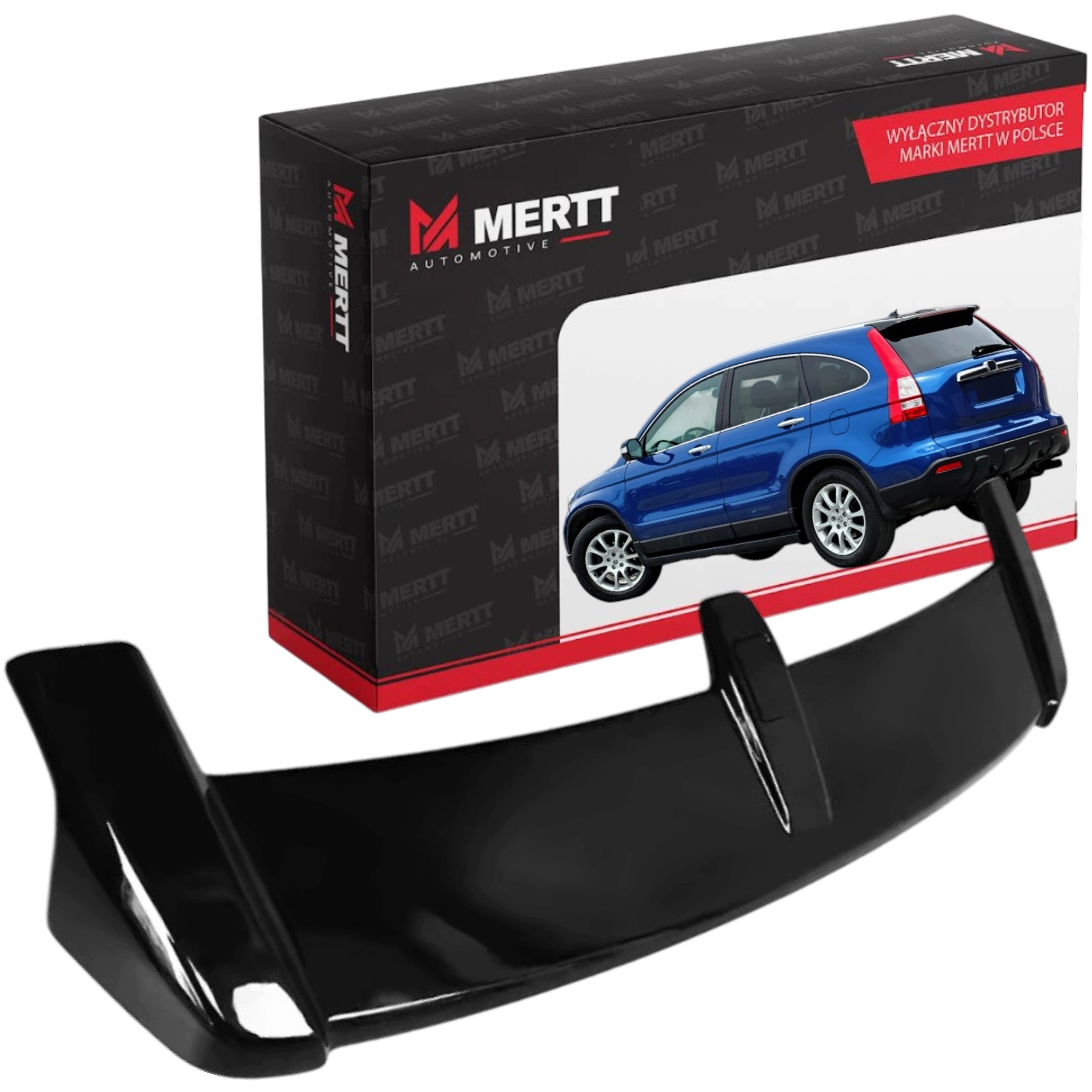 Spoiler Lotka pro Honda Crv III 3 2006-2011 Abs černý Lesk Spojler