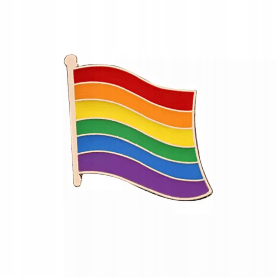 

Pinets przypinka Love is Love Tęcza Flaga Miłość