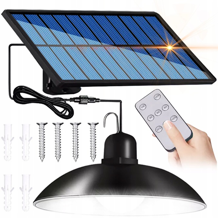 

Lampa Solarna Wisząca Żyrandol 3,6W 330lm