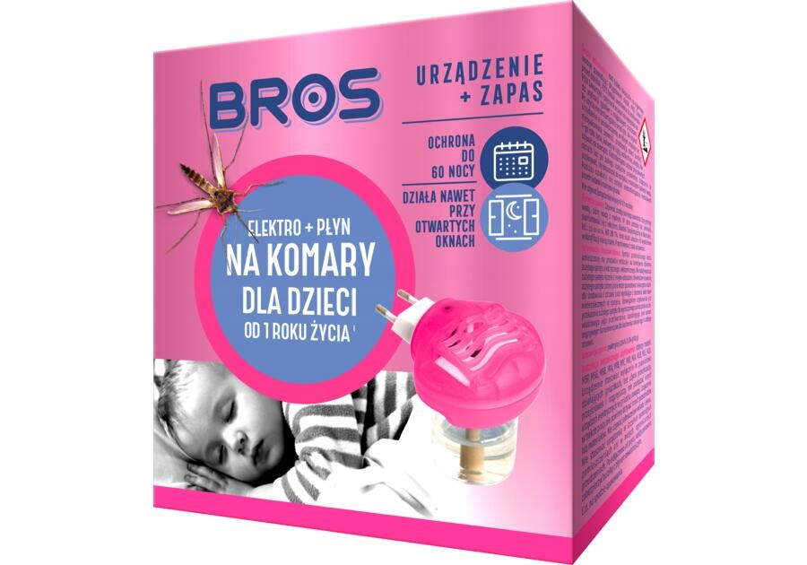 

.bros elektro płyn na komary sensitive *** 60