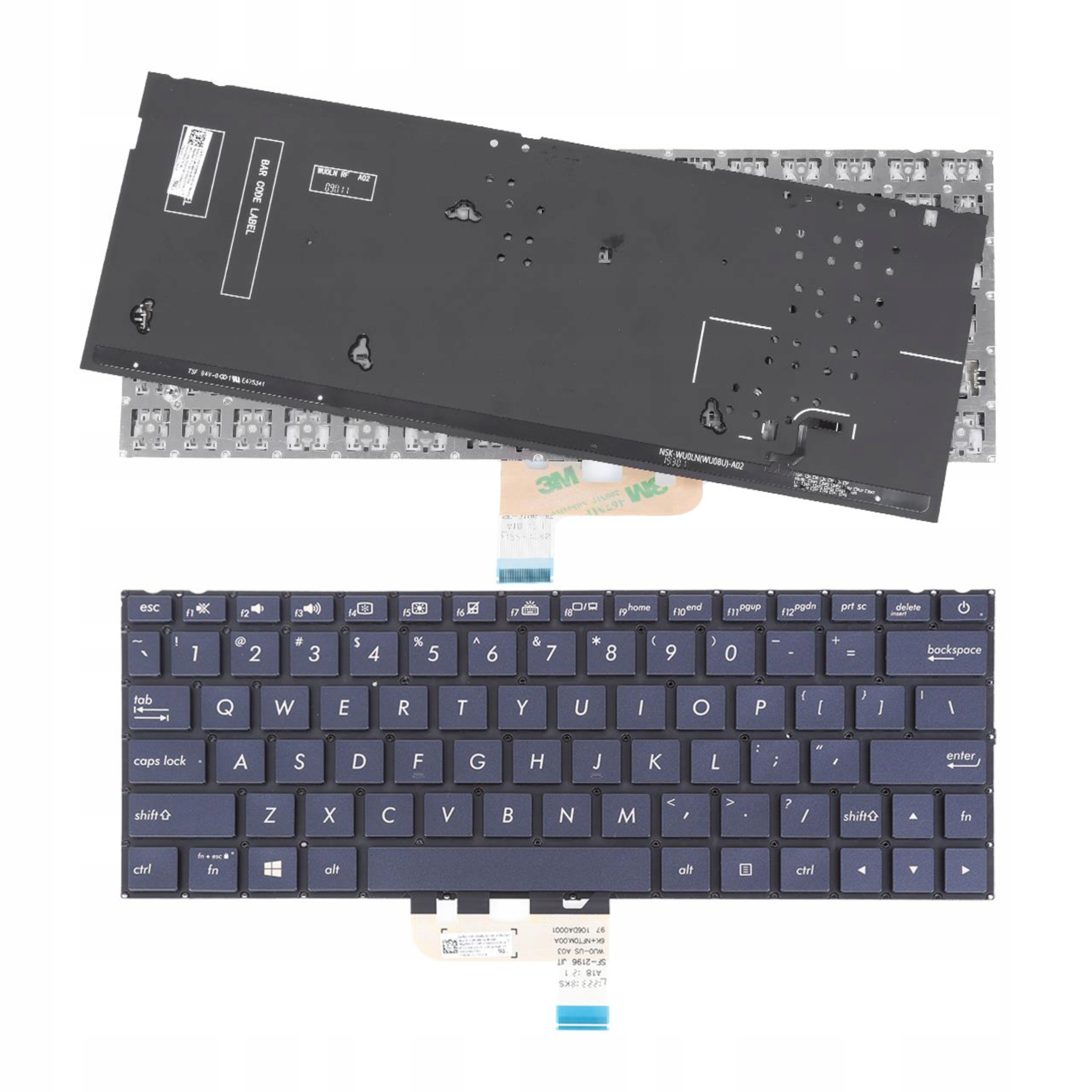 Klávesnice Pro Asus UX333 UX333FA UX333FN Led