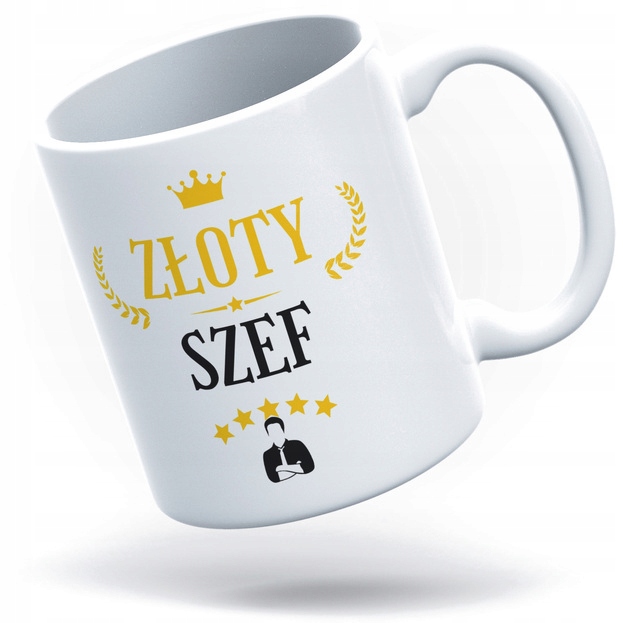 

Złoty szef dla szefa Kubek