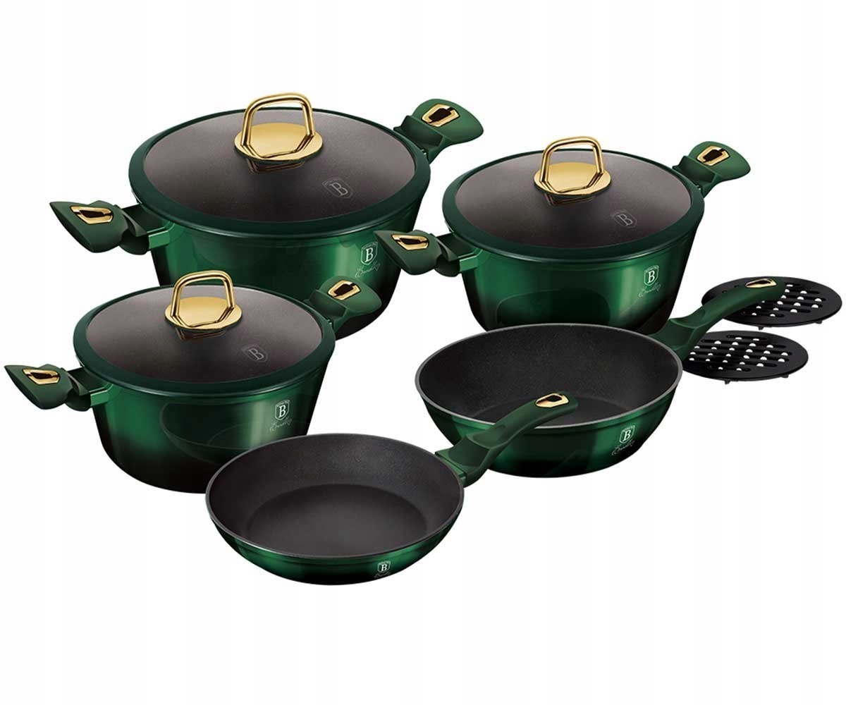 Súprava hrncov Berlinger Haus Metallic Emerald hliníkové 1 ks BH-6065