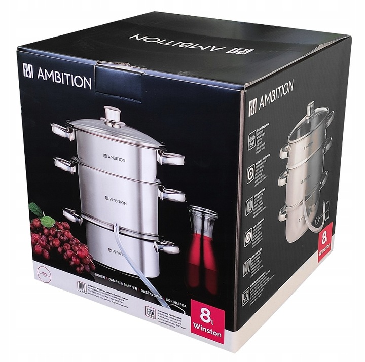 AMBITION-SOKOWNIK WINSTON 8 L GARNEK PAROWY DO SOKU