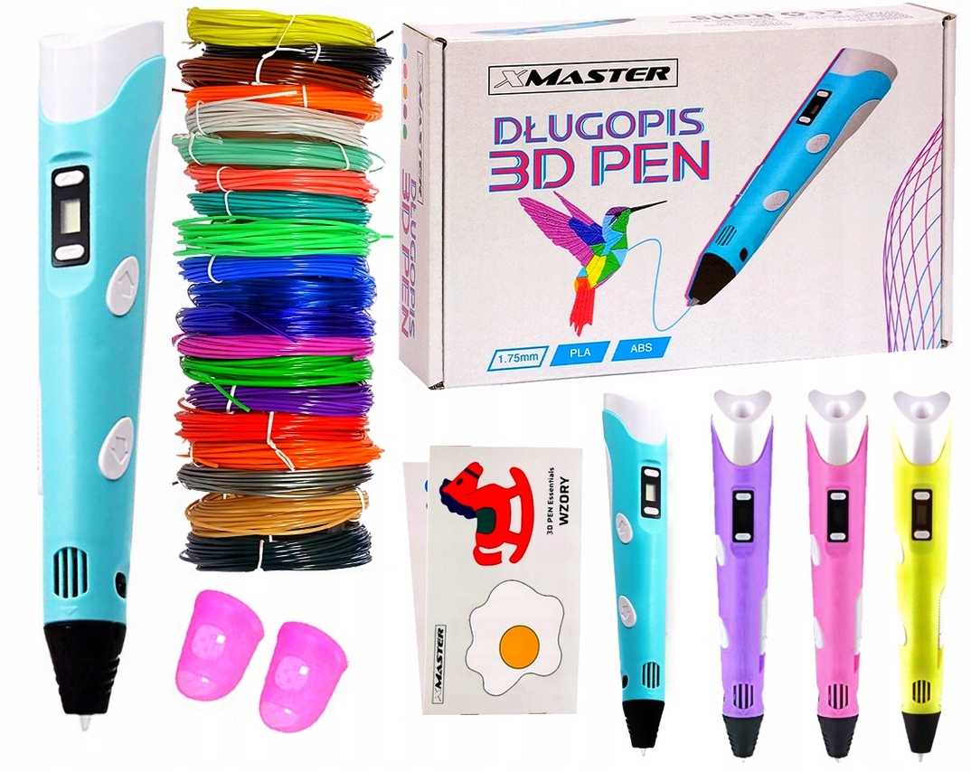 

Magiczny Długopis 3D+WKŁADY Zestaw Filament