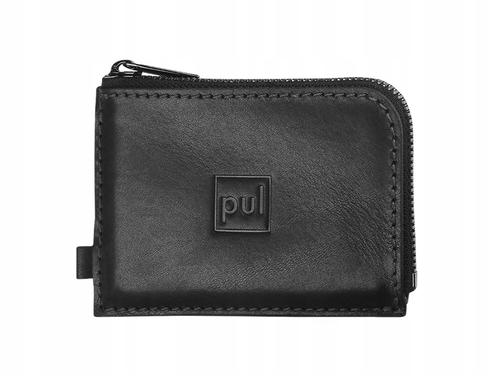 Pularys peněženka z pravé kůže černá unisex