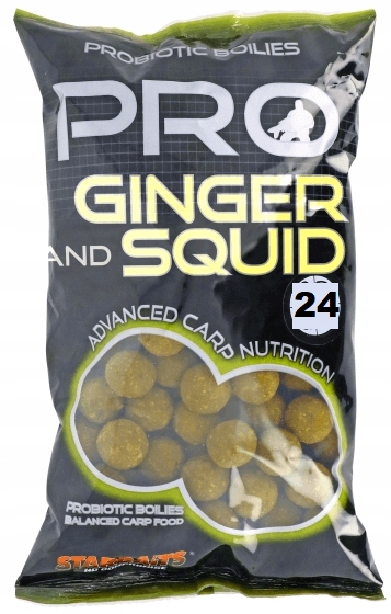 Kulki zanętowe Starbaits Pro Ginger Squid 24mm 800g