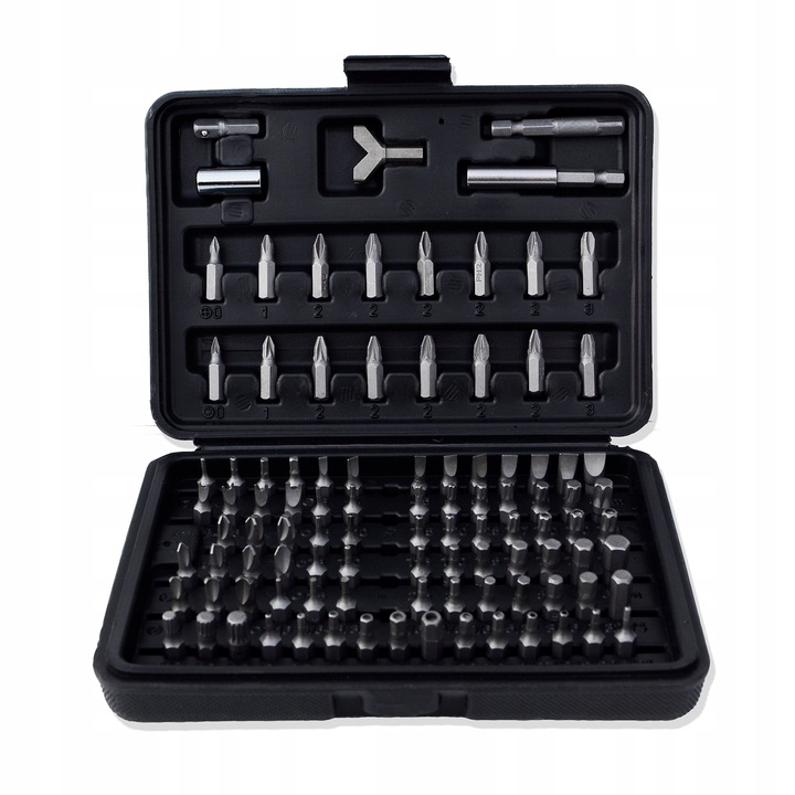 IMBUS BITY KOŃCÓWKI TORX DO WKRĘTARKI ZESTAW 100el