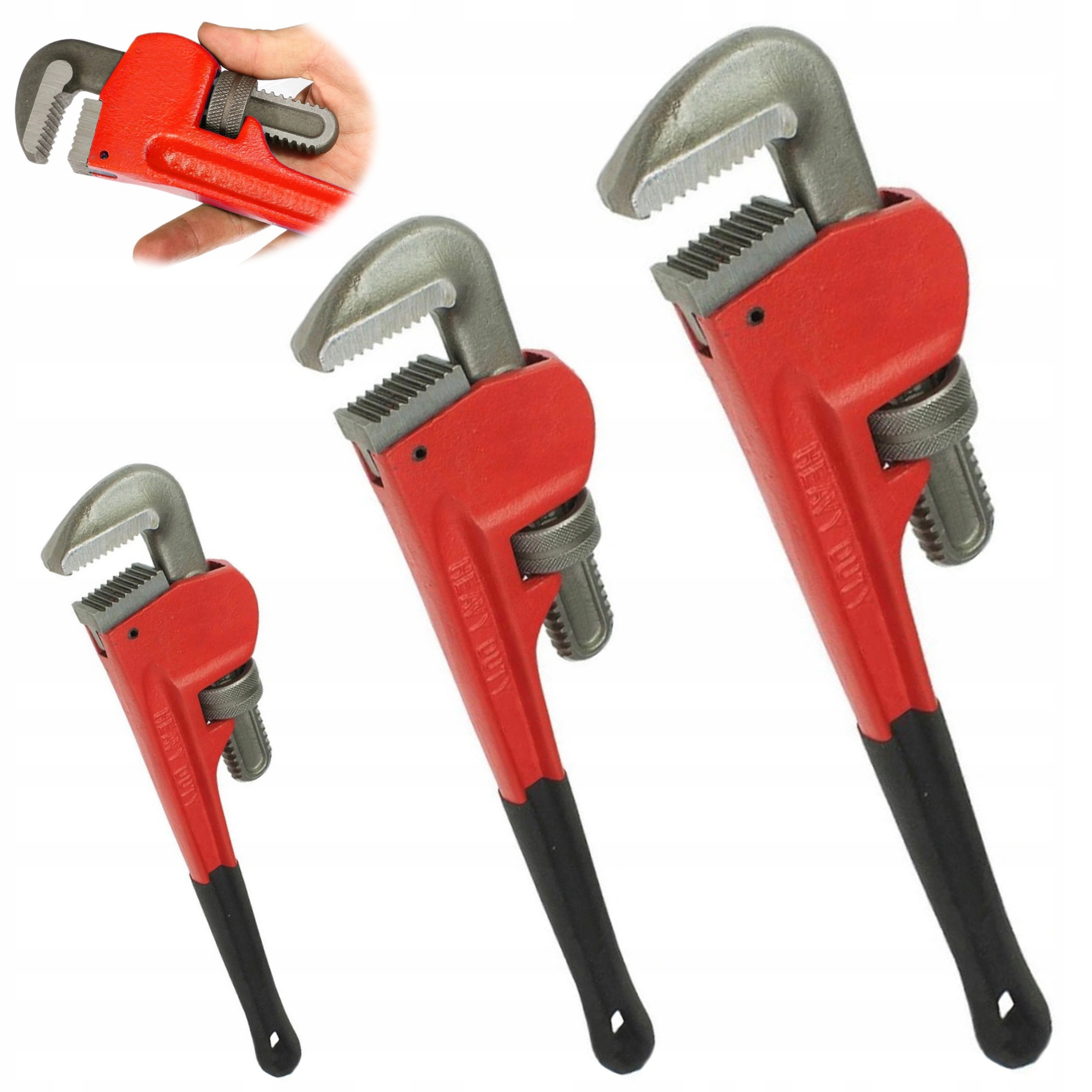 НАБОР ГАЕЧНЫХ КЛЮЧЕЙ STILLSON ДЛЯ ТРУБ 3EL