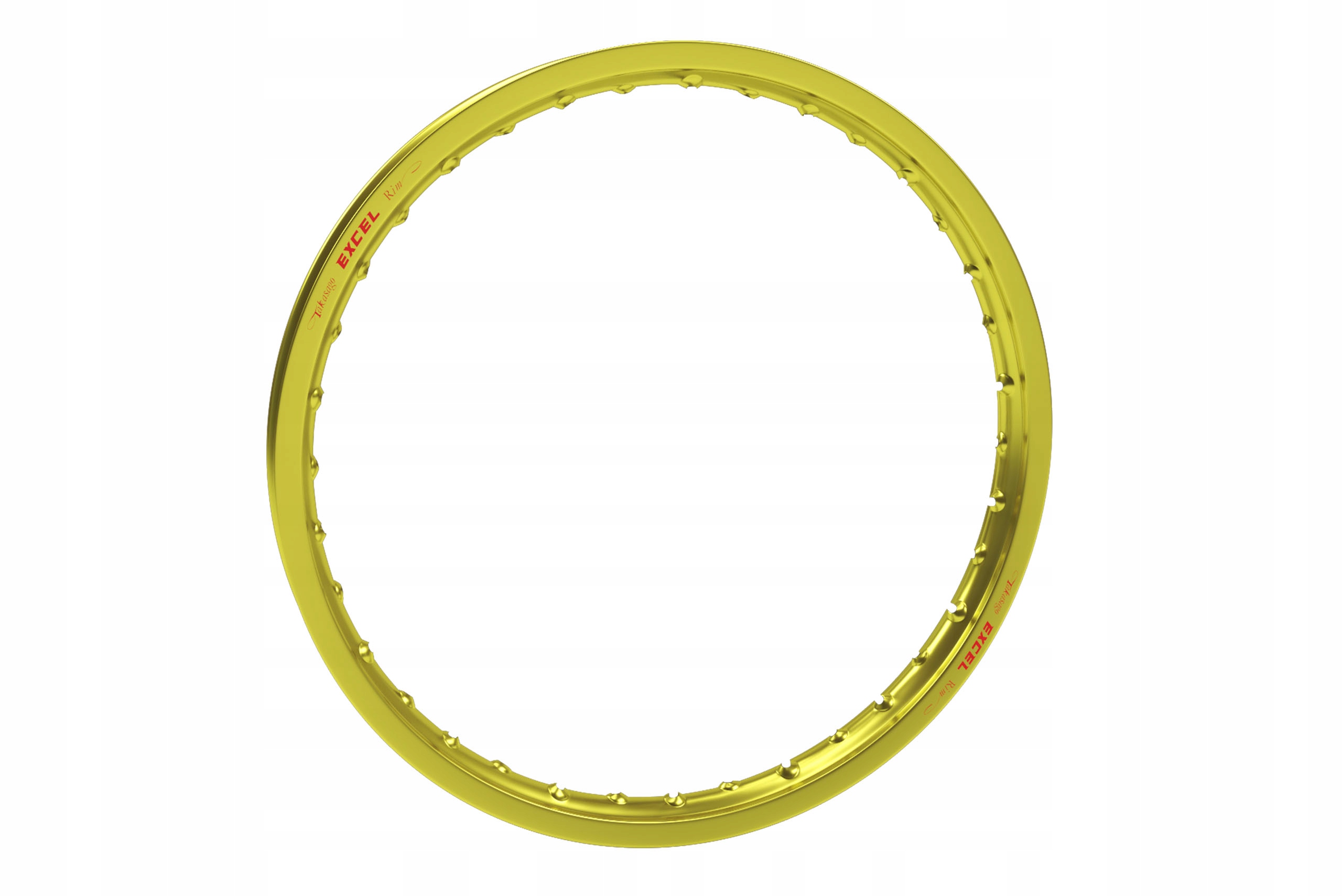 Обод Excel 2. 15x18 желтый алюминиевый KTM EXC 525