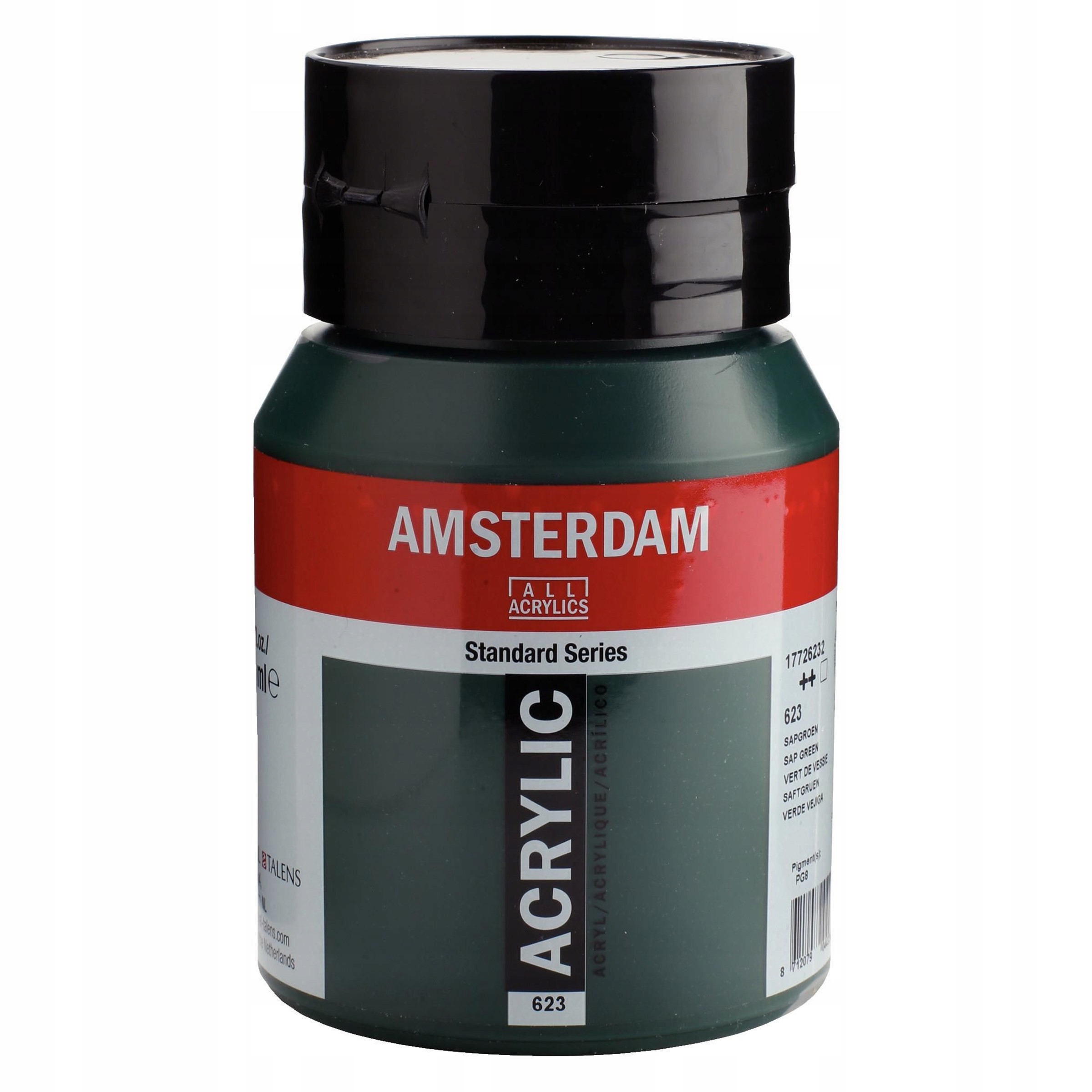 Barva akrylová Amsterdam Sap Green, 500 ml