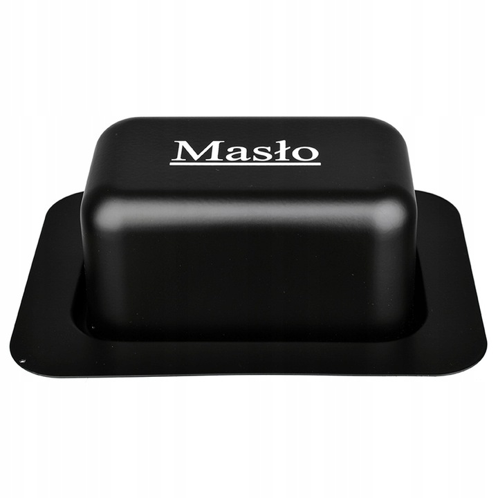 MASELNICZKA 2718 pojemnik na MASŁO CZARNA