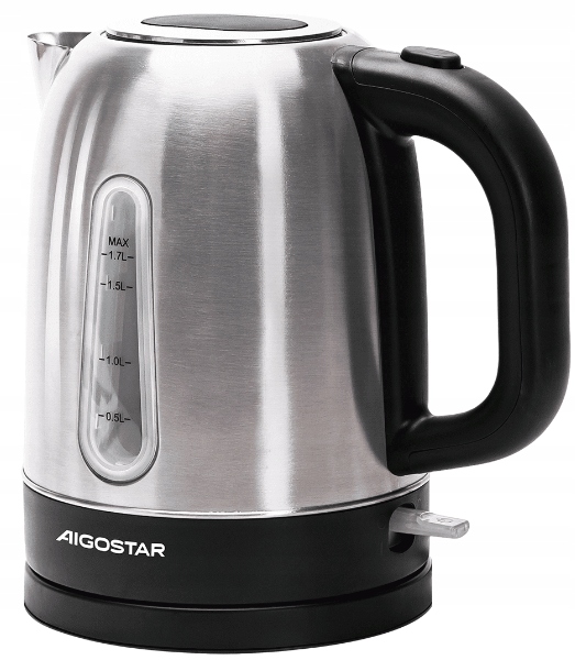 Bezdrátová Rychlovarná Konvice 2200W 1,7L Ocel