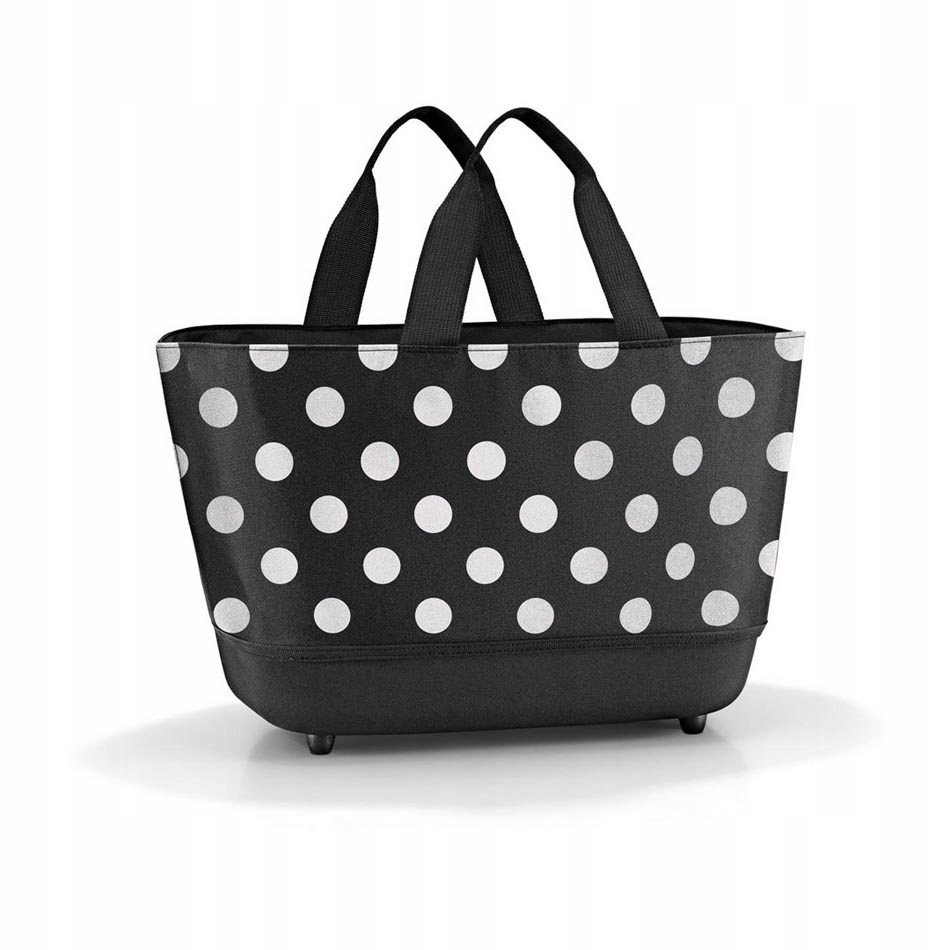 Bag Shoppingbasket Dots white Reisenthel