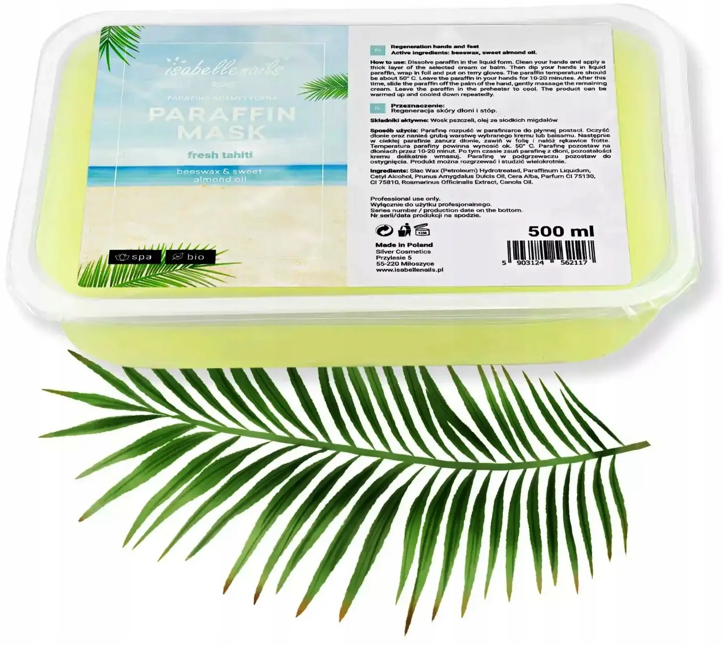 PARAFINA KOSMETYCZNA IS 500ml FRESH TAHITI