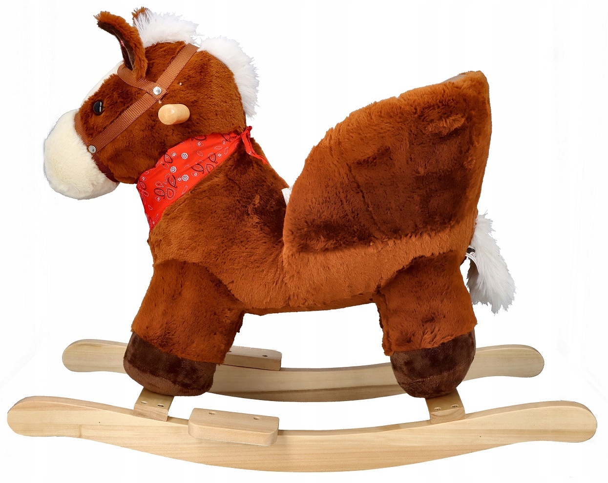 

AdamToys Konik na biegunach Bujaczek z pasem 10m+