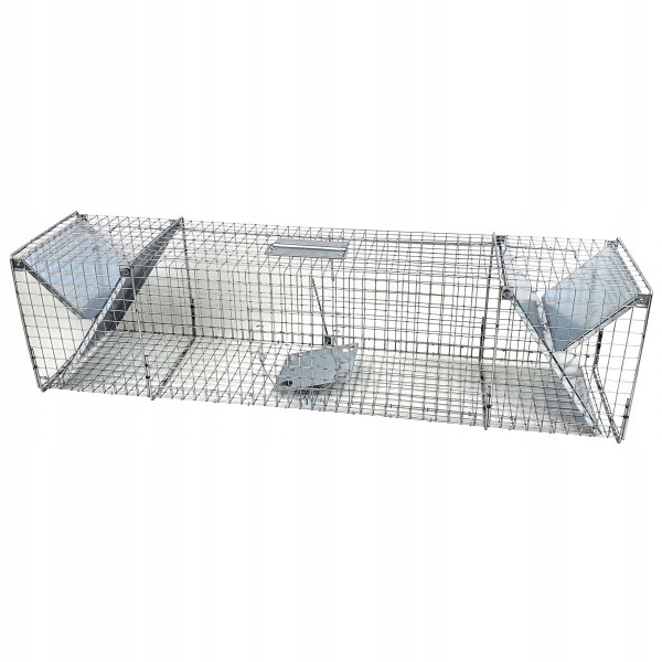 

Żywołapka kuna, norka, kot, lis 122x29x31.2