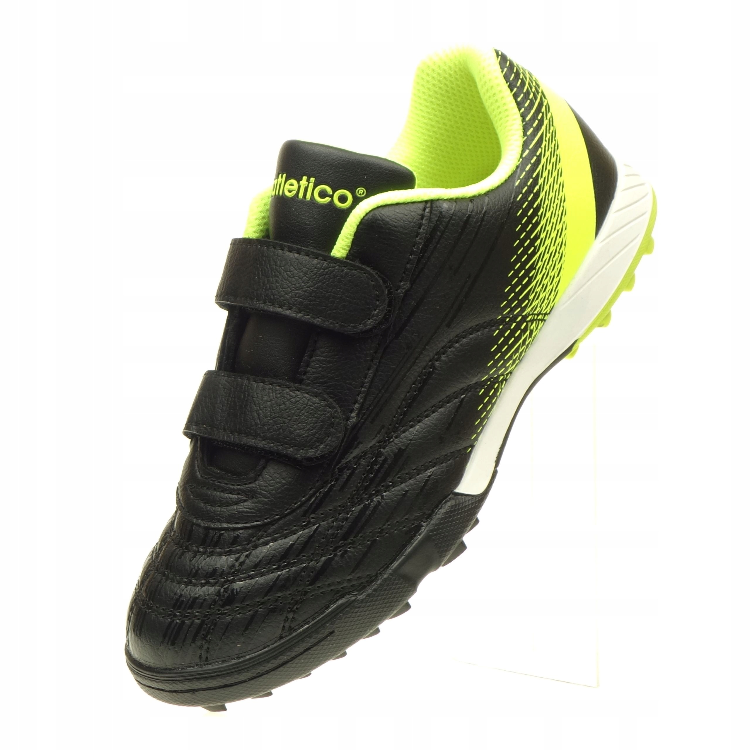 Buty Piłkarskie Turfy Atletico Korki Sportowe na Rzepy Orlik 35