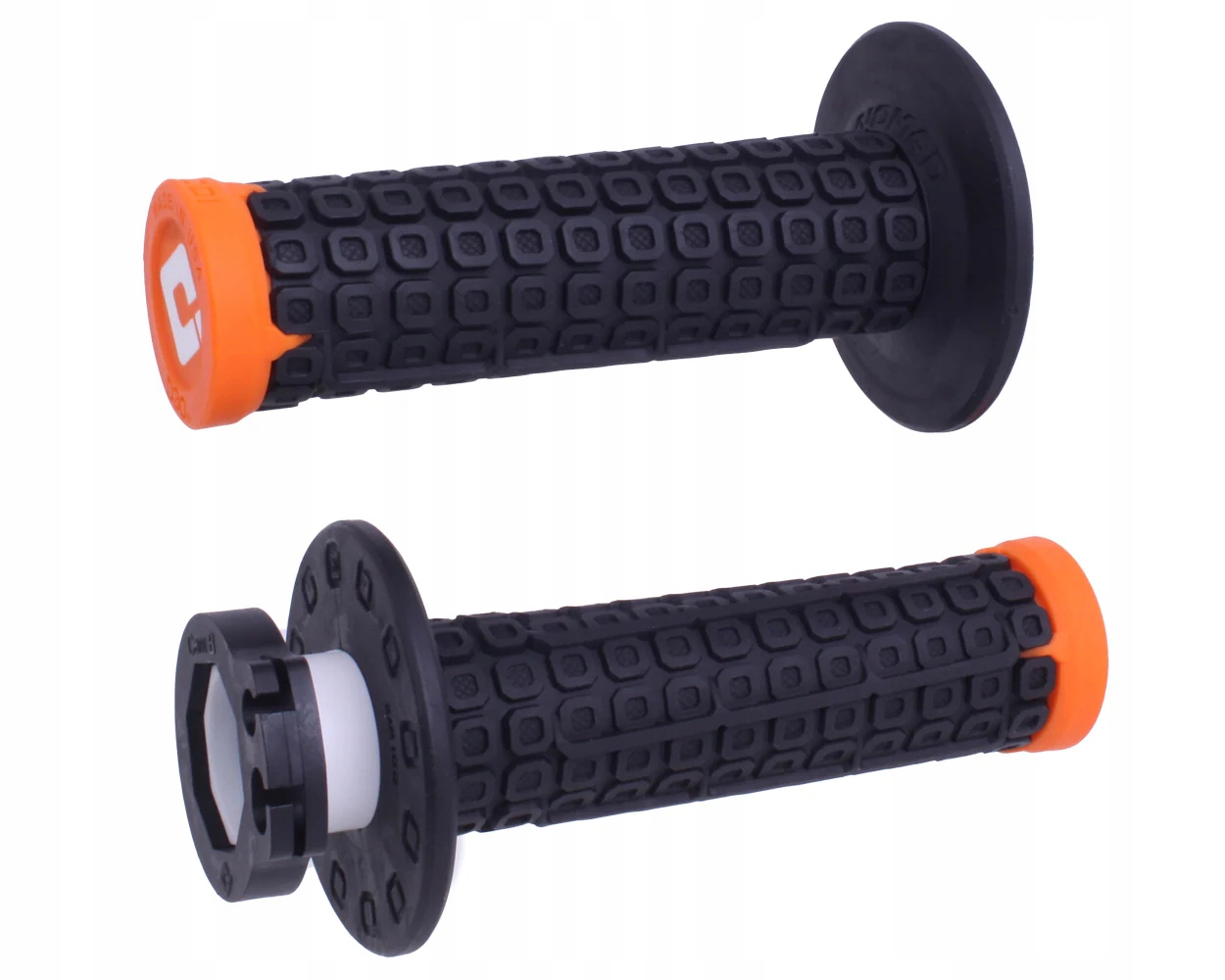 Odi Off Road Nomad Manetky MX V2 Lock-on Grip Farba Čierna Oranžová