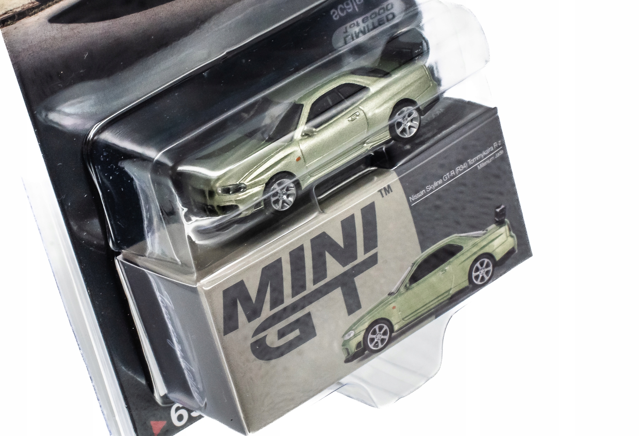 Mini GT 1:64 Nissan Skyline GT-R R34 Tommykaira R-Z 1999 RHD