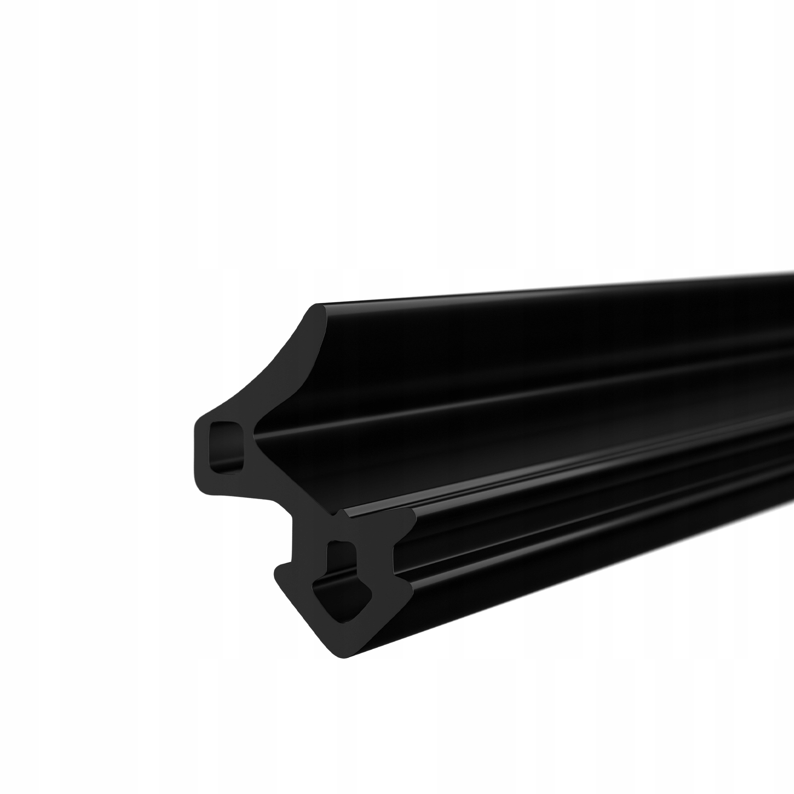 Okenné tesnenie pre okná z Pvc, čierna, elastická, Gealan S-1188 300 m