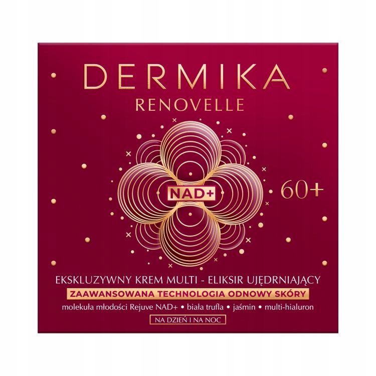Dermika Renovelle Exkluzivní krém s multi elixírem pro zpevnění 60+ 50 ml