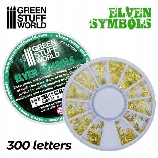 Elven Runes Symbols - 300 letters runy elfów System Inne systemy