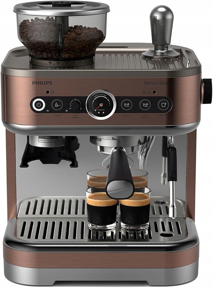 Półautomatyczny ekspres do kawy Philips Barista Brew podwójny pojemnik