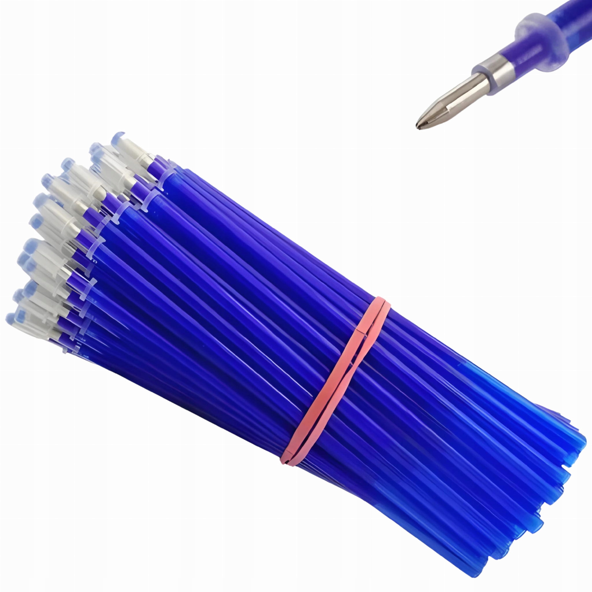 WKŁADY ZMAZYWALNE ŚCIERALNE DO DŁUGOPISÓW ZMAZYWALNYCH NIEBIESKIE 100szt Kod producenta R231219106