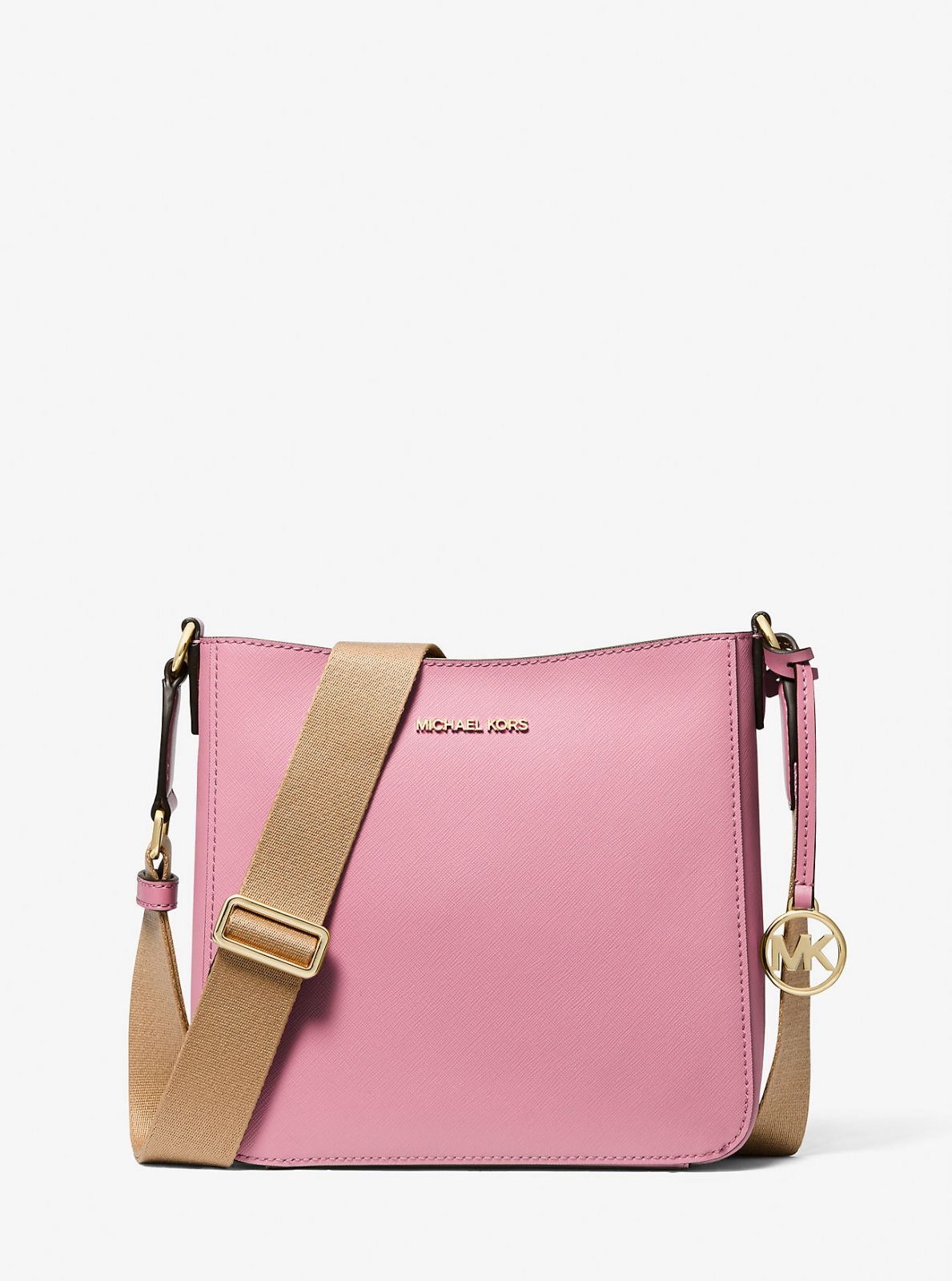 Michael Kors dámská kabelka, crossbody Messenger růžová