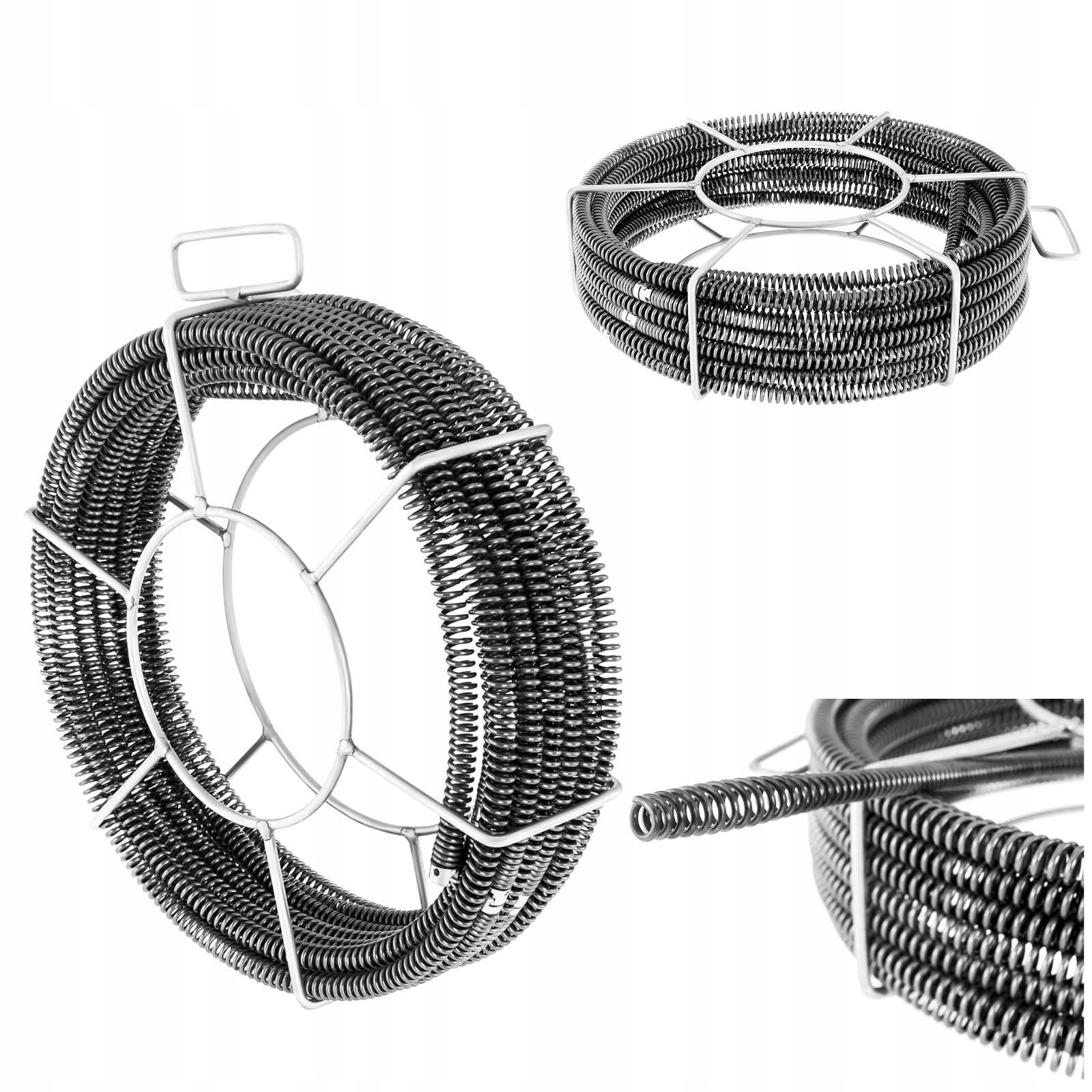 Špirála Pretláčacia Na Hydraulické Rúry 5X2,3 M 16 MM Sada Oceľ