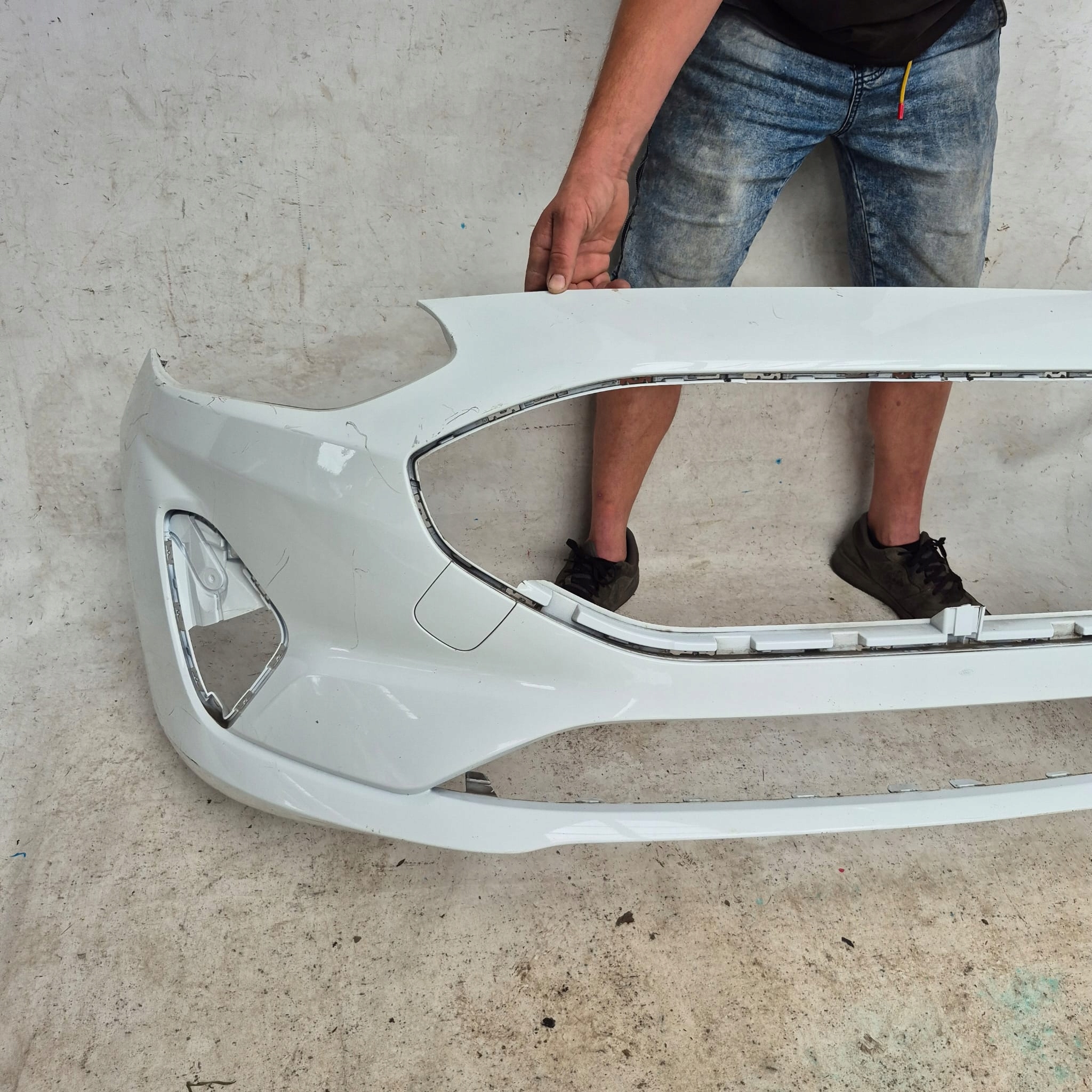 FORD FIESTA MK8 LIFT 21- bumper front front without DZIUR N1BB-17757-A