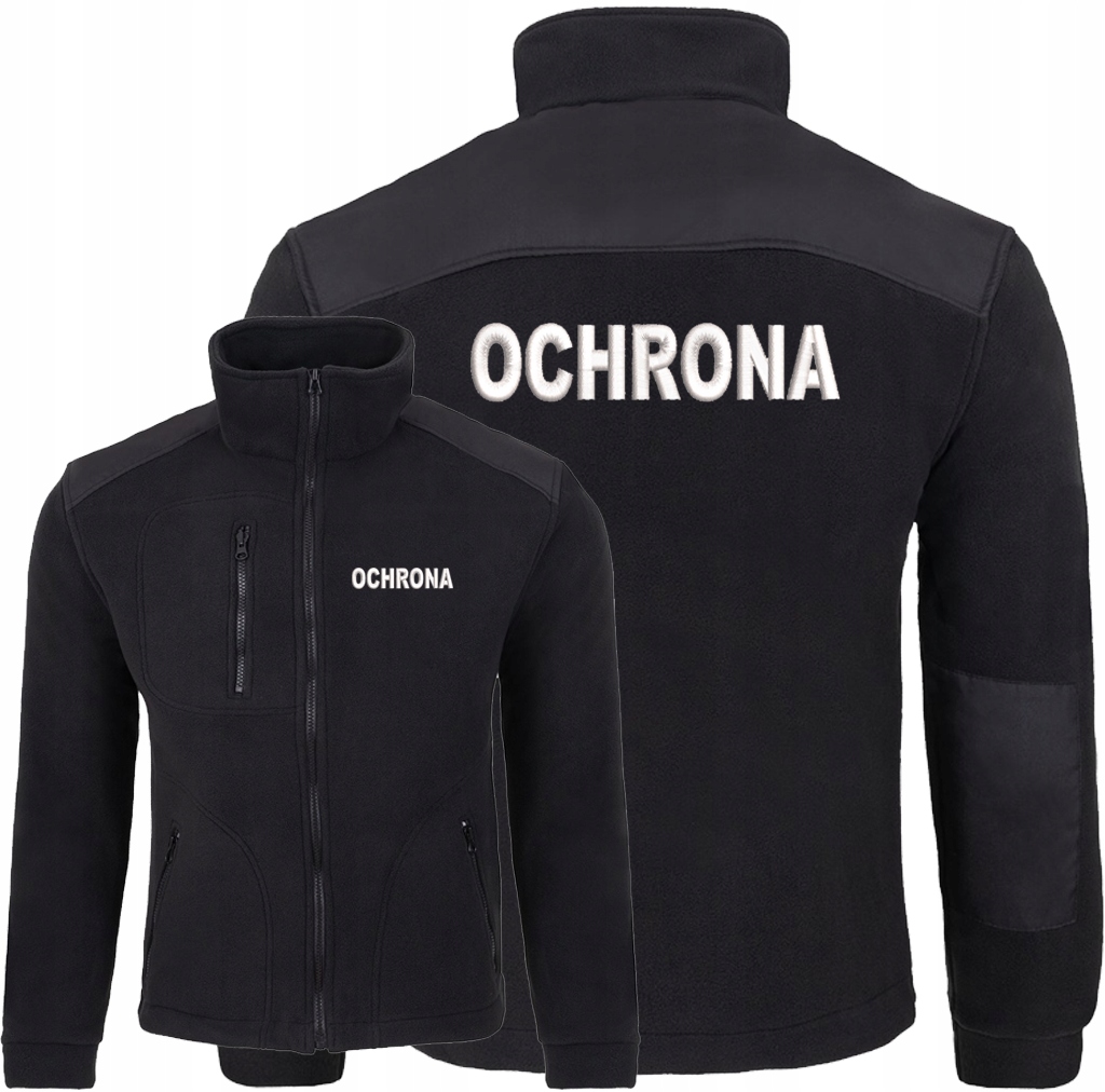 POLAR MĘSKI OCHRONA DLA OCHRONIARZA PRACA FIRMA HAFT LOGO bluza polarowa