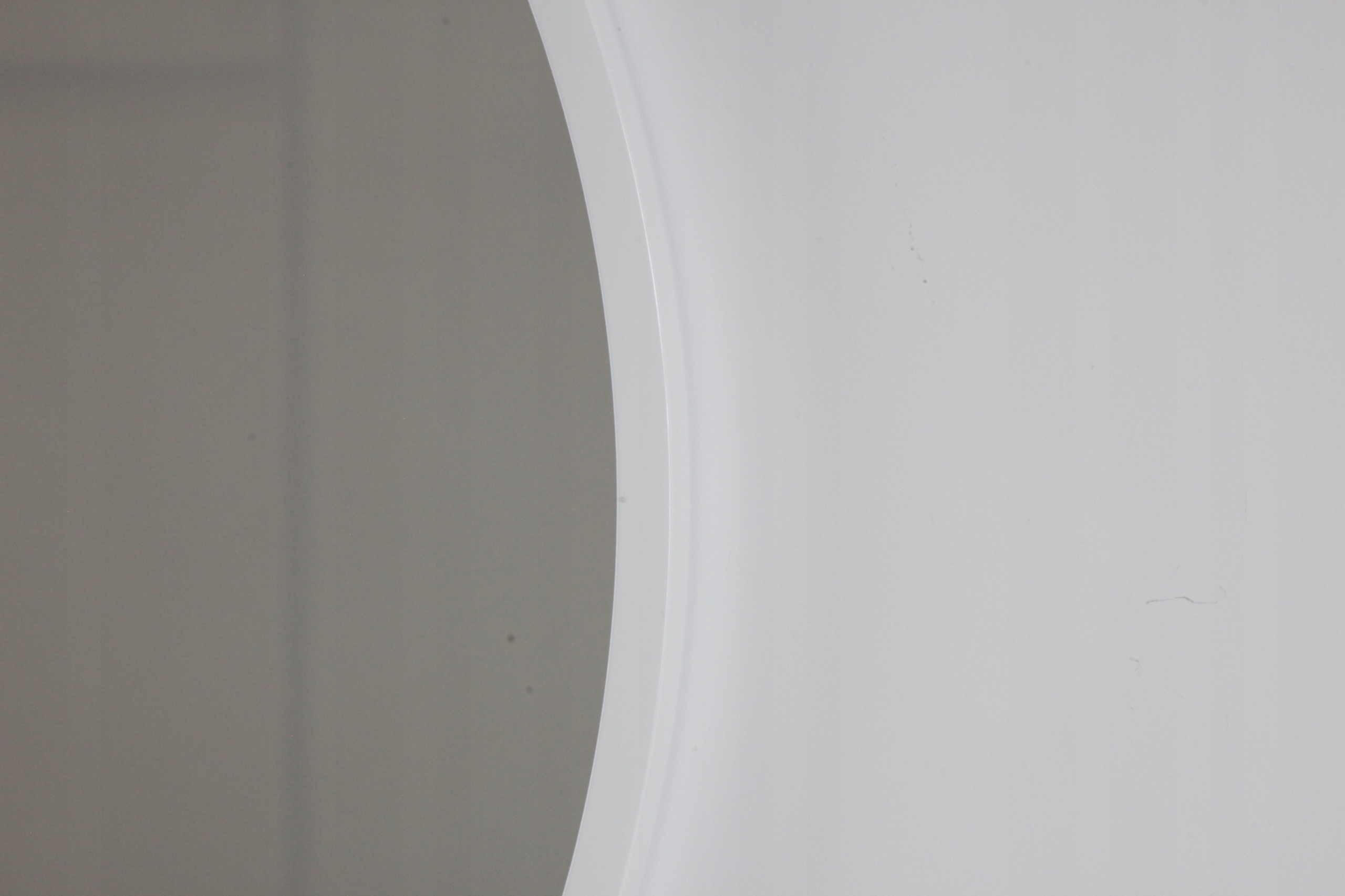 LUSTRO OKRĄGŁE BIAŁY POŁYSK 50 CM LOFT Marka Lawabo Mebel