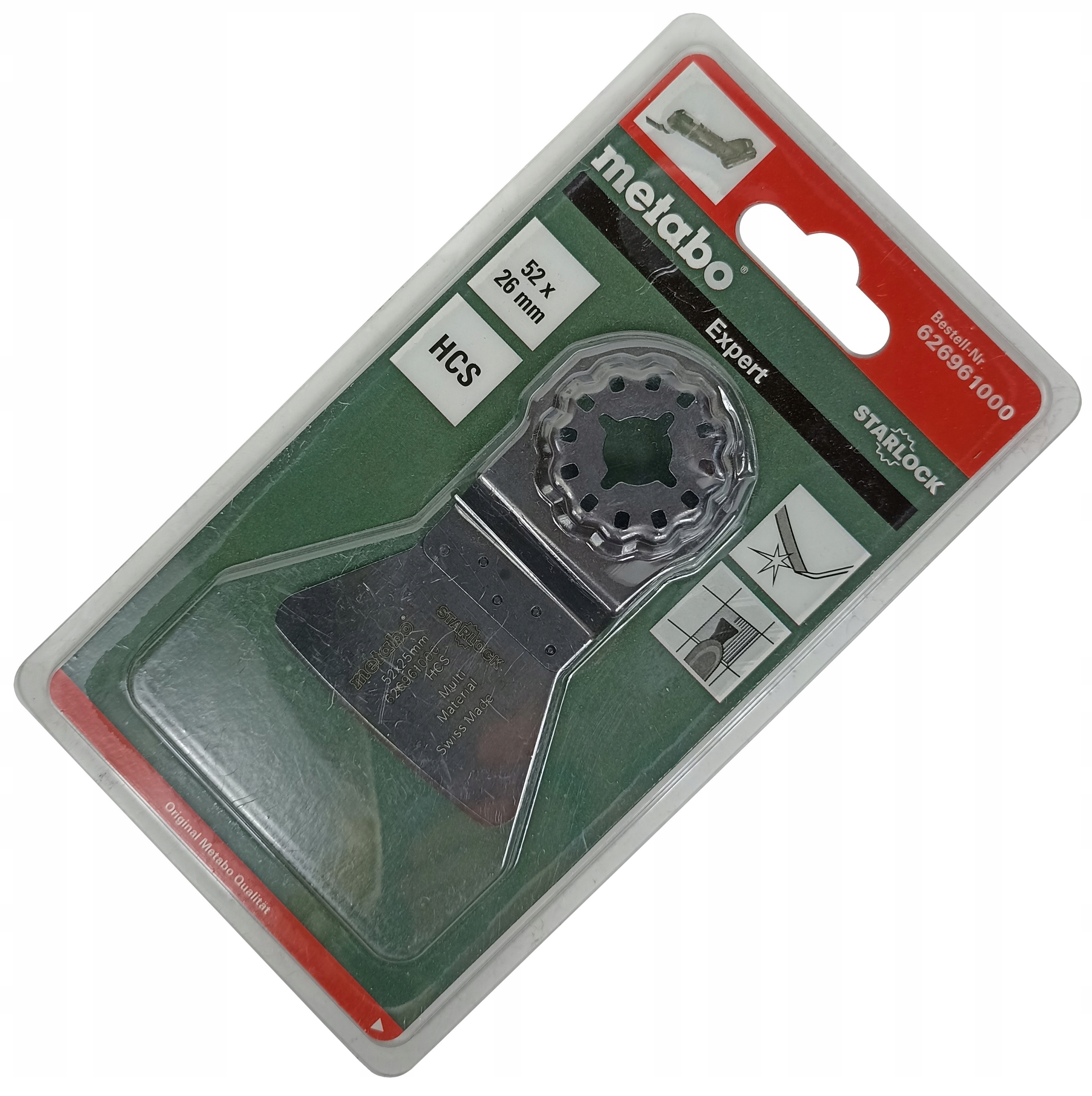 

Metabo 626961000 Skrobak sztywny 52 mm Hcs