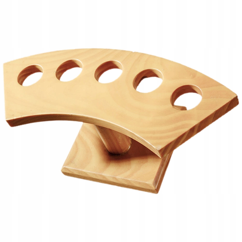 STOJAK NA ŻYWNOŚĆ DREWNIANY UCHWYT NA LODY