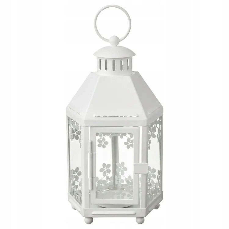 

Ikea Kringynt Lampion Latarenka Biały 21 CM