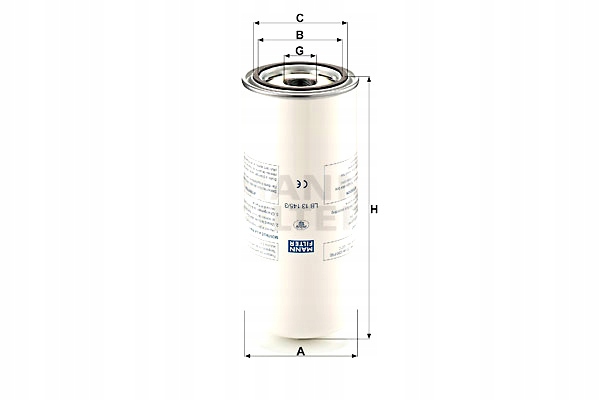 FILTR PRZEMYSŁOWY MANN LB13145 3 MANN-FILTER Marka Mann-Filter