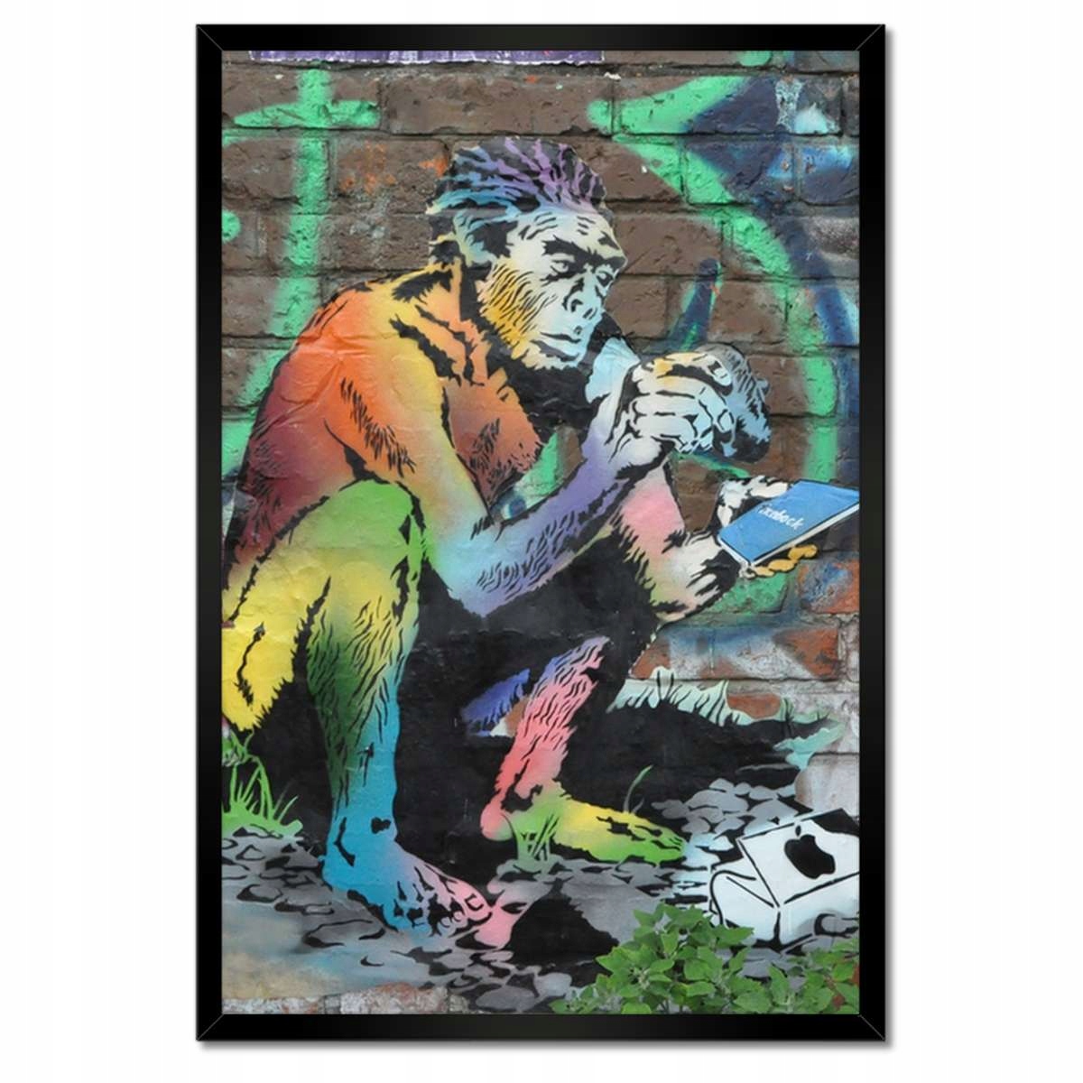 Plakáty v rámu 40x60 Graffiti Pouliční umění