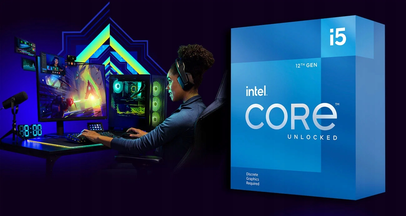 INTEL Core i5-12600KF (3.7 GHz, 20 MB, LGA 1700) BOX — 6