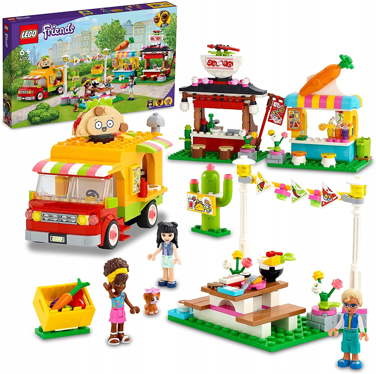 Lego Friends Stragany z jedzeniem 41701
