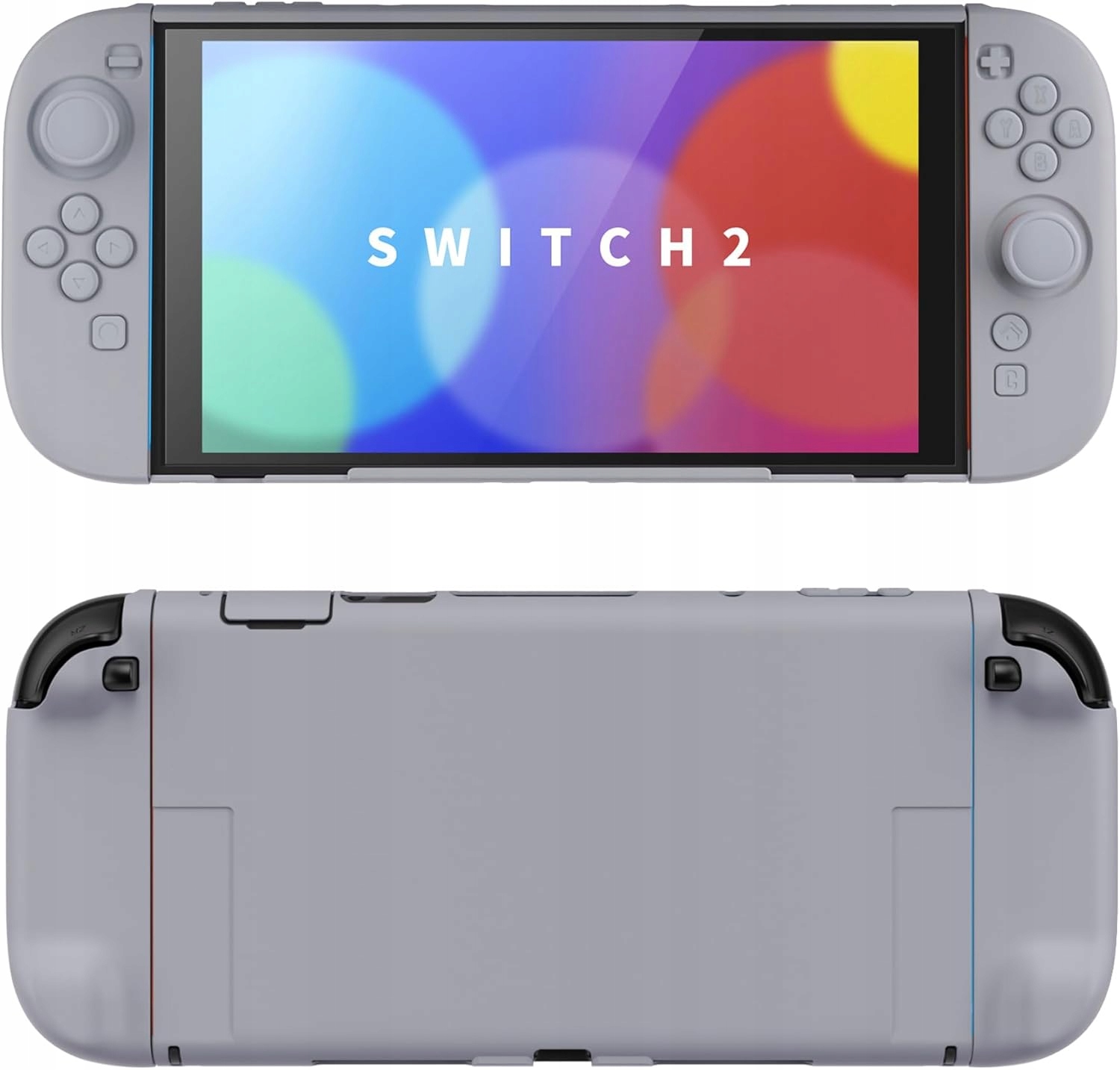 ETUI OCHRONNE TWARDE DO NINTENDO SWITCH 2 Z PODSTAWKĄ I UCHWYTEM SZARY
