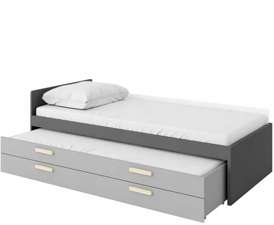 Łóżko Młodzieżowe z dostawką PO-13 + PO-14