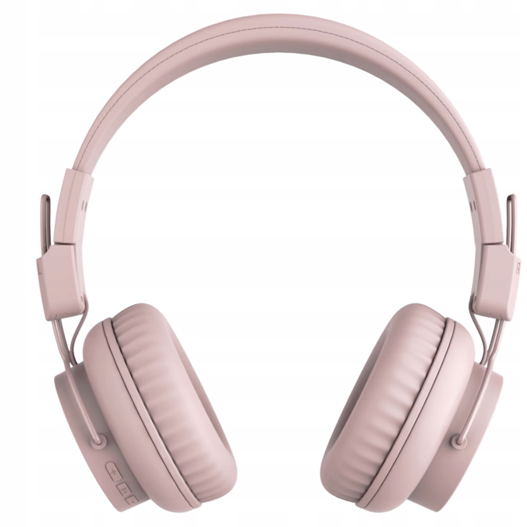 Bezprzewodowe Słuchawki Nauszne Pudrowy Róż Premium Do 30H