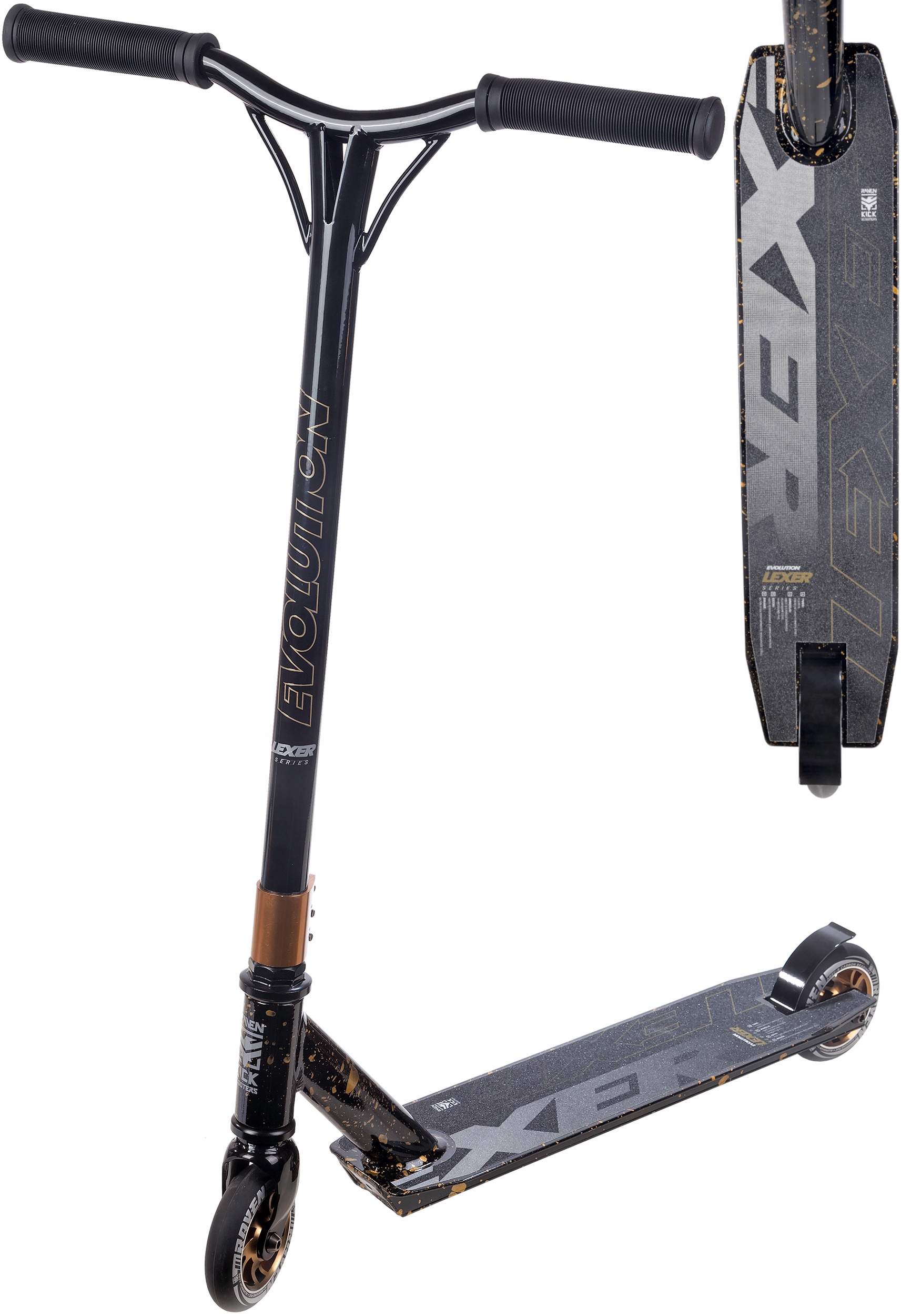 

Hulajnoga Stunt Raven Evolution Lexer Gold 100mm