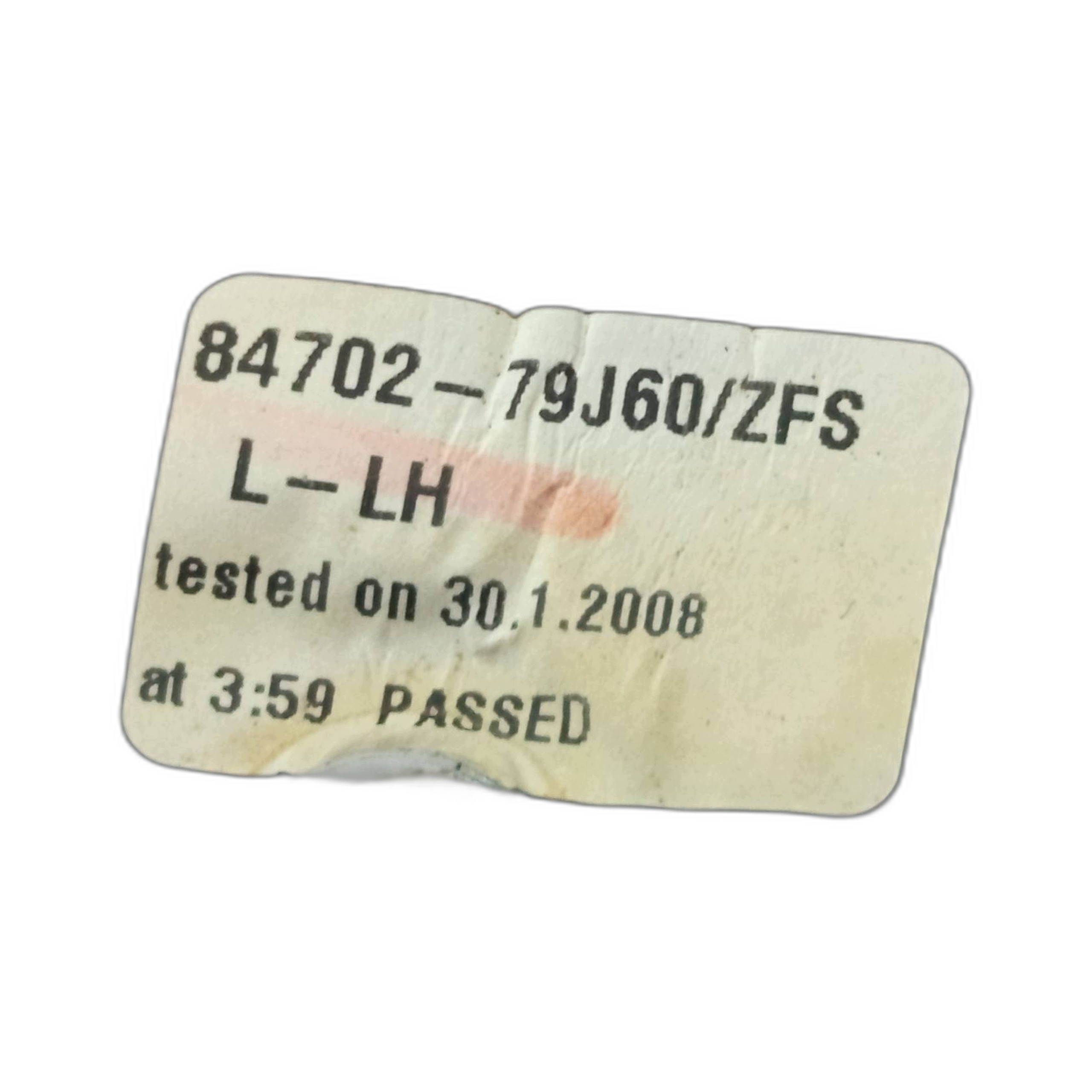 mirror left electrics SUZUKI SX4 1.9 DDiS 84702-79J60 3 PIN ZFS