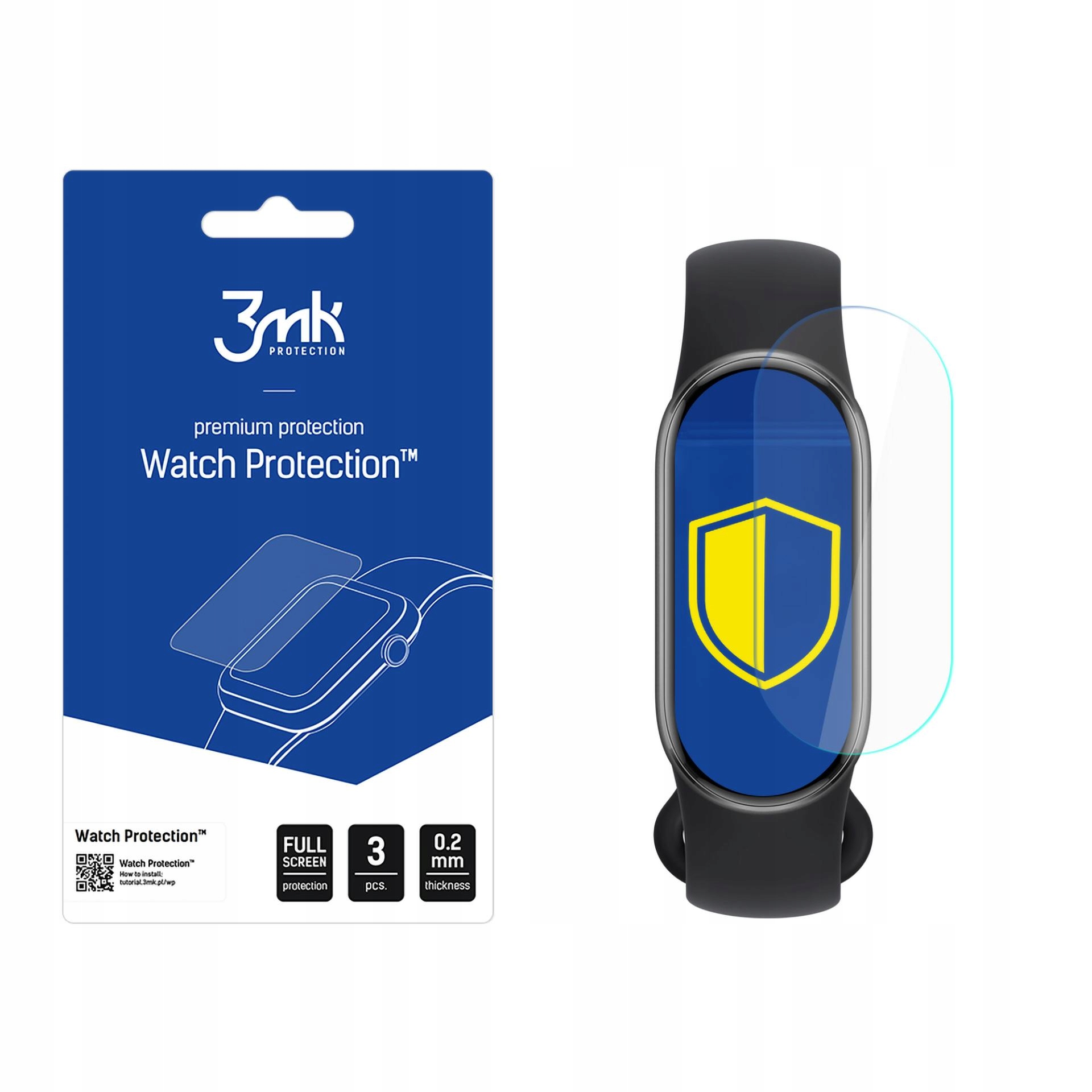 Folia ochronna 3mk Watch Protection Arc na Xiaomi Smart Band 9 3mk