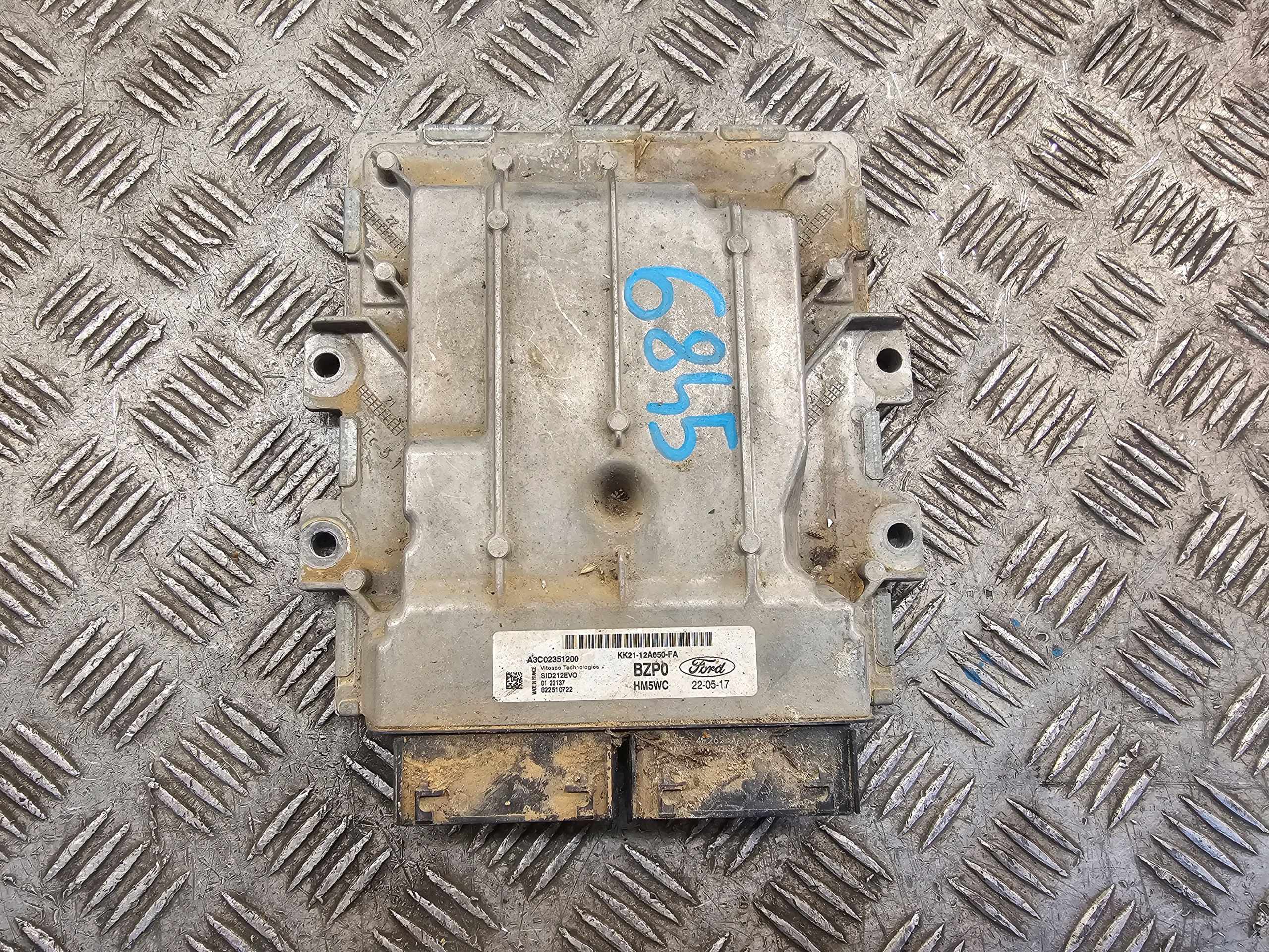 control unit of the engine FORD TRANSIT MK8 21R KK21-12A650-FA