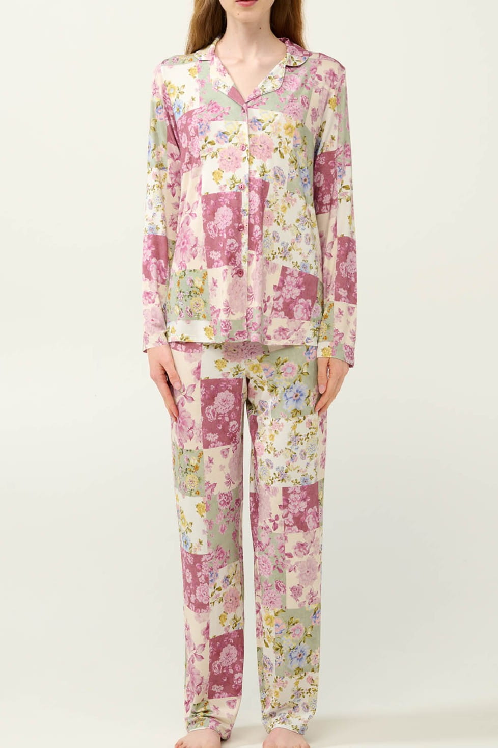 Dámské rozepínací pyžamo Vamp 23022 micromodal [Velikost S]