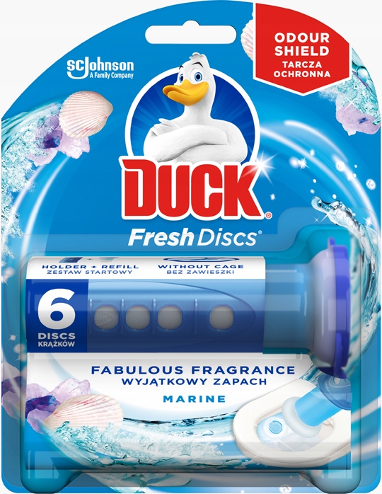 

Duck krążki Żelowe do Wc toalety zapach Morski